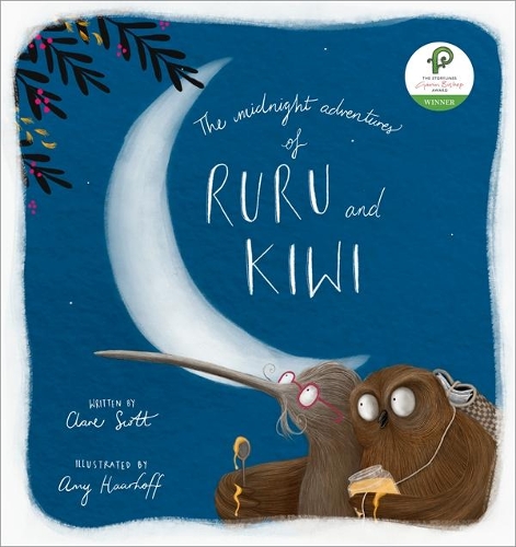 Cover of The Midnight Adventures of Ruru and Kiwi