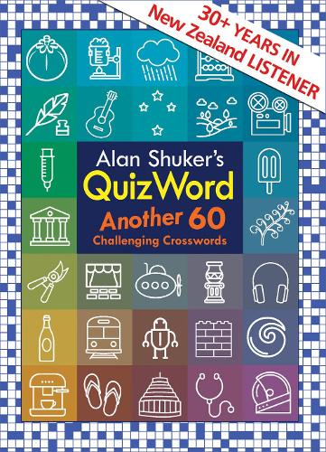 Cover of Alan Shuker's QuizWord: Another 60 Challenging Crosswords