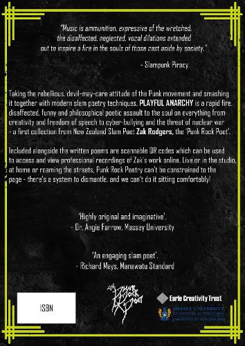 Cover of Playful Anarchy: Slam Poetry by The Punk Rock Poet