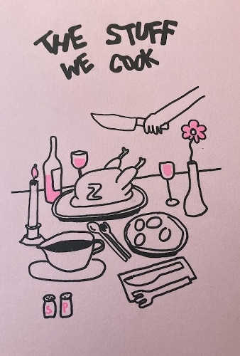 Cover of The Stuff We Cook: A Cook Book By ADJØ
