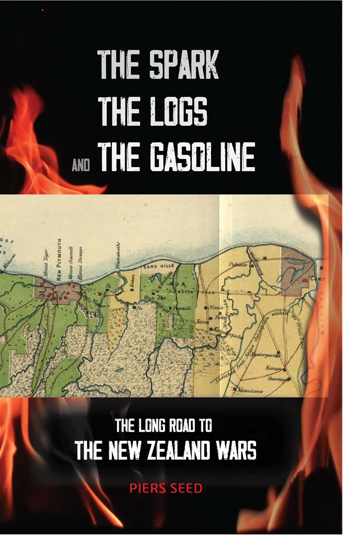 Cover of The Sparks the Logs and the Gasoline: the long road to the New Zealand Wars