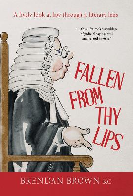 Cover of Fallen From Thy Lips