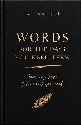 Cover of Words for the Days You Need Them