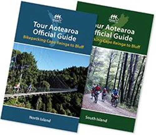 Cover of Tour Aotearoa Official Guide: North Island and South Island twin pack