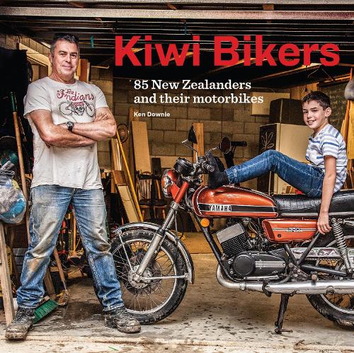 Cover of Kiwi Bikers: 85 New Zealanders and their motorbikes