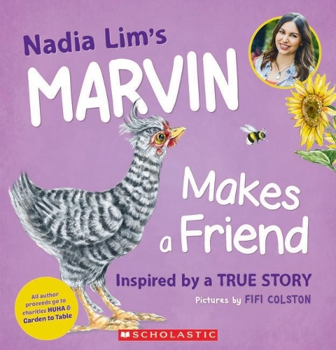 Cover of Nadia Lim's Marvin Makes a Friend