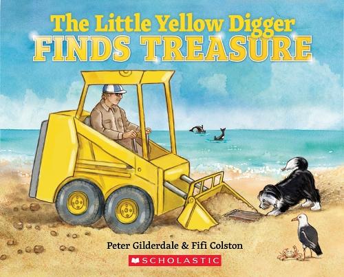 Cover of The Little Yellow Digger Finds Treasure