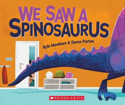 Cover of We Saw a Spinosaurus