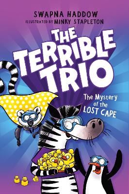 Cover of Mystery of the Lost Cape (The Terrible Trio #3)
