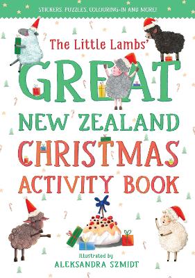 Cover of The Little Lambs' Great New Zealand Christmas Activity Book