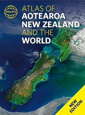 Cover of Philip's Atlas of New Zealand and the World