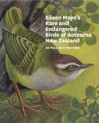 Cover of Eileen Mayo's Rare and Endangered Birds of Aotearoa New Zealand: 30 Pull-out Posterse