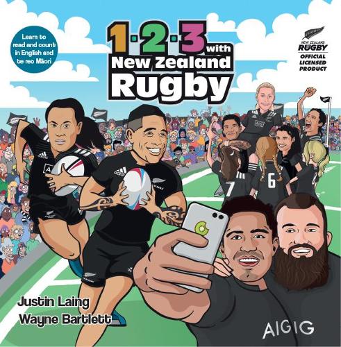 Cover of 123 with New Zealand Rugby