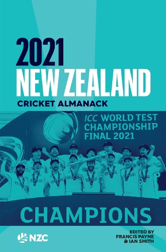 Cover of New Zealand Cricket Almanack 2021
