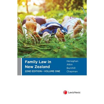 Cover of Family Law in New Zealand, 22nd edition