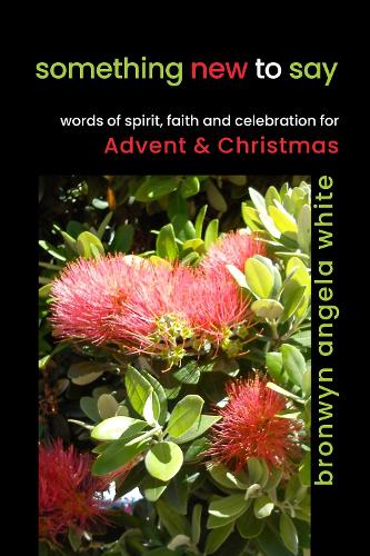 Cover of something new to say: words of spirit, faith and celebration for Advent and Christmas