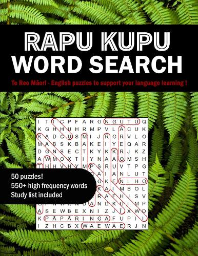 Cover of Rapu Kupu: Māori word search puzzles